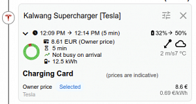 No price for new Tesla SuC in Kalwang, Austria