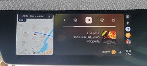 Coolwalk view obscures Bluetooth SOC and estimated arrival SOC indicator
