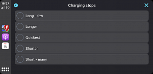 ABRP V4.6.5 Mismatch of charging stops settings in Carplay and the ABRP iOS App