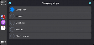 ABRP V4.6.5 Mismatch of charging stops settings in Carplay and the ABRP iOS App