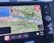 Route obstructed by other elements in AndroidAuto
