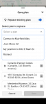 Replacing plans on Android app