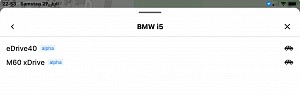 BMW i5 no longer available