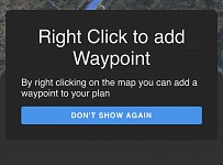 Right Click to add Waypoint in iOS App