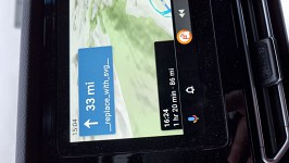 Instruction showing "__replace_with_svg__" on Android Auto