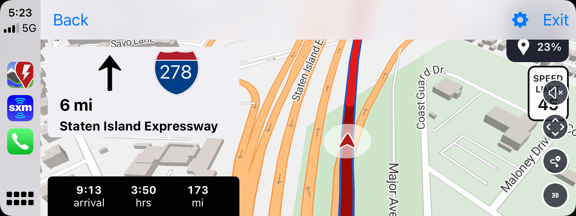 [CarPlay] switching to a suggested route never works Report a Bug A
