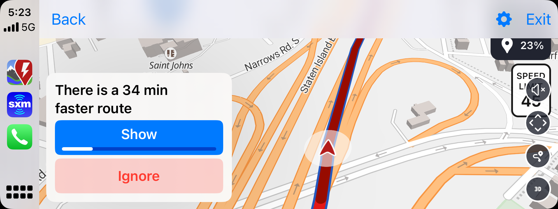 [CarPlay] switching to a suggested route never works - Report a Bug - A ...