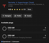 Listing Tesla AND nacs is indicating twice the number of stations