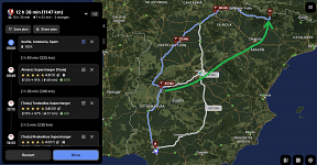 Bad route calculation in Spain